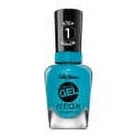 Sally Hansen Miracle Gel, 872 Chill Out, Neon Nail Polish, Glitter