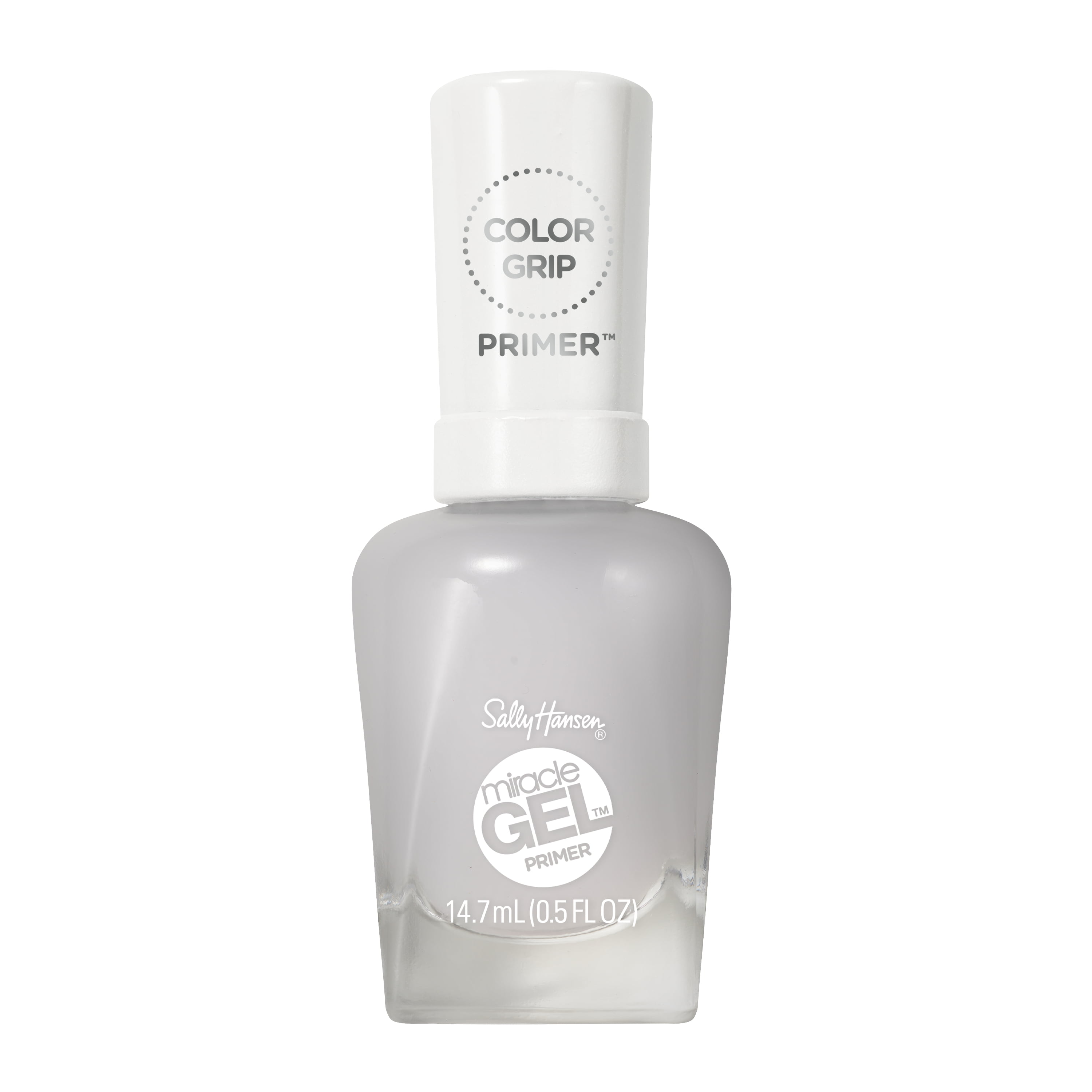 Sally Hansen Miracle Gel Color Grip Primer, Chip Resistant, Long-Lasting Base Polish, 0.5 fl oz