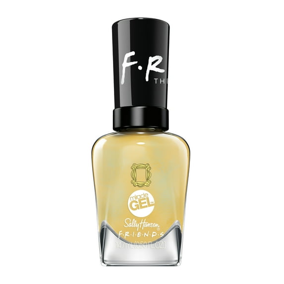 Sally Hansen Miracle Gel Friends Nail Polish, Yellow Taxi 0.50 fl oz, No UV Lamp Needed