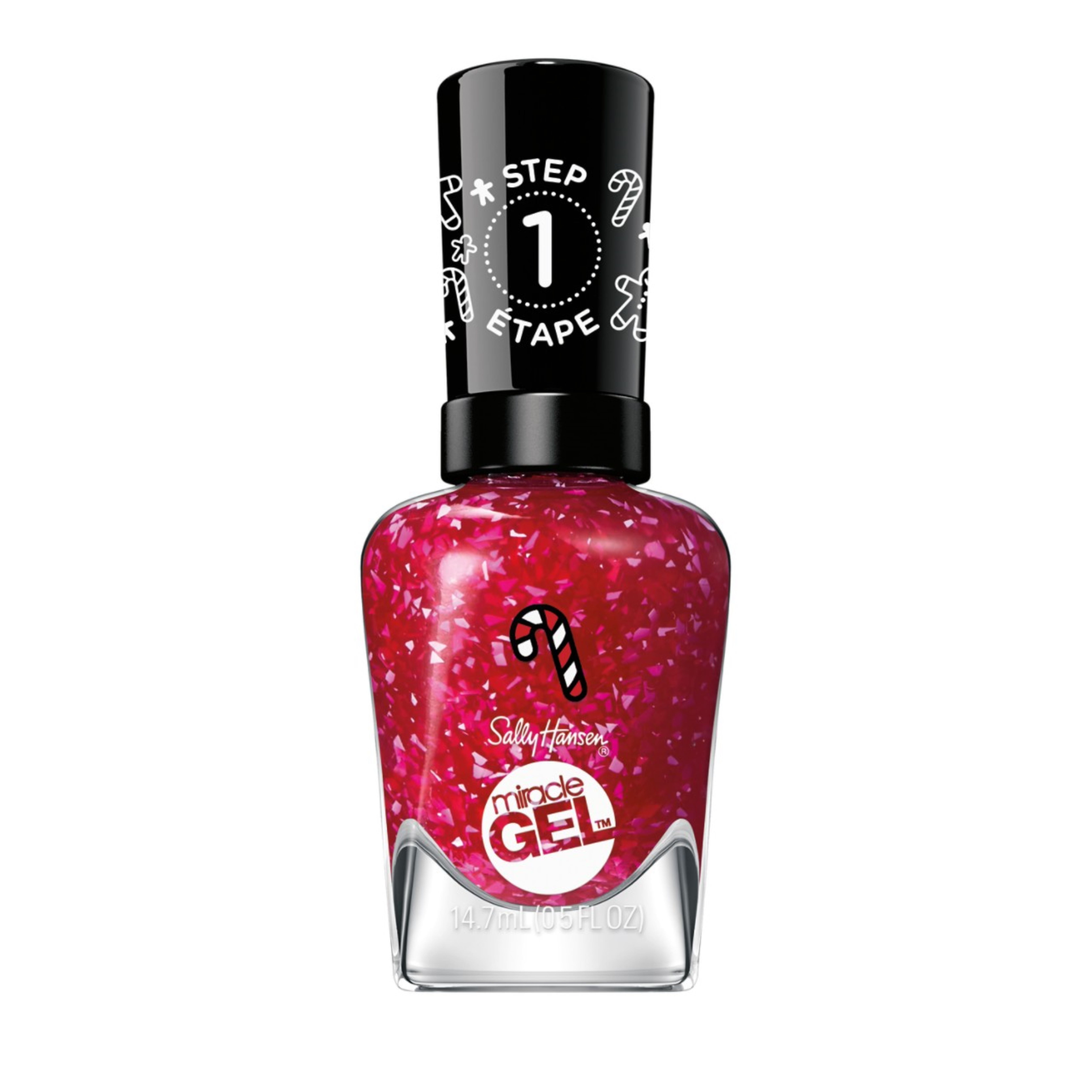 Sally Hansen Miracle Gel Holiday Nail Polish, Baking Spirits