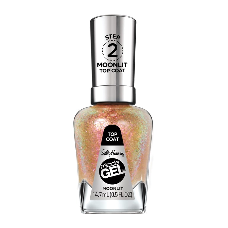 Sally Hansen Miracle Gel® Moonlit Top Coat, 0.5 fl oz - Walmart.com