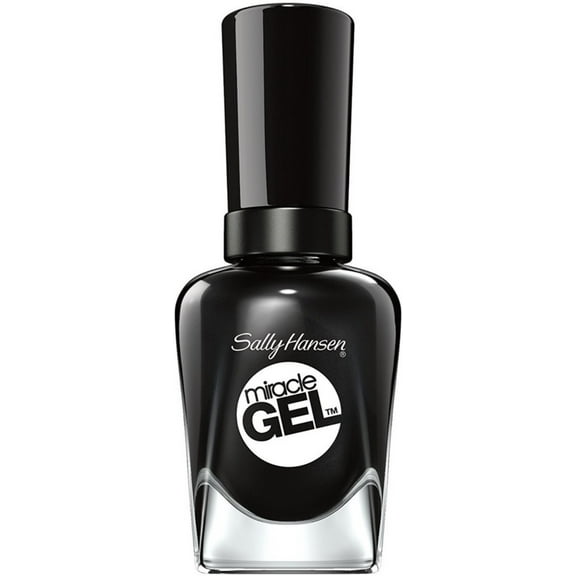Sally Hansen Miracle Gel Nail Color, Blacky O 0.50 oz (Pack of 2)