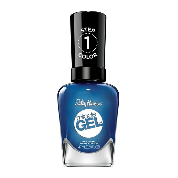 Sally Hansen Miracle Gel Nail Color, Blues Cruise 0.50 fl oz