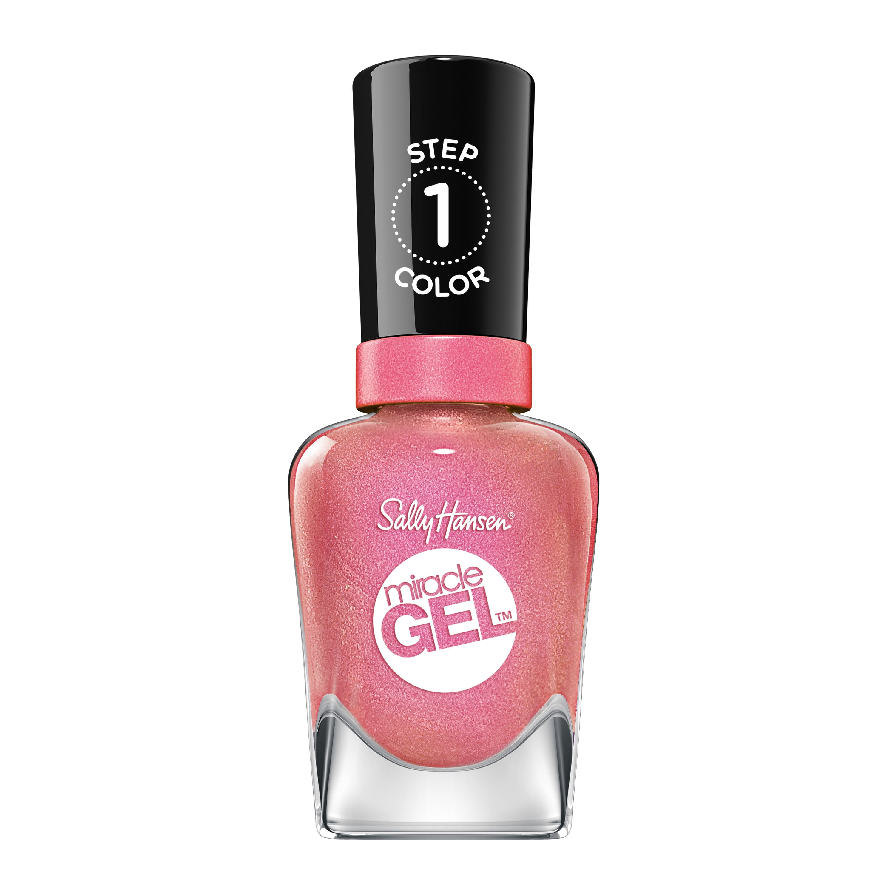 Sally Hansen Miracle Gel, Eternally Grapefruit Top Coat Nail