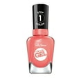 thumbnail image 1 of Sally Hansen Miracle Gel Nail Color, Malibu Peach, 0.5 oz, At Home Gel Nail Polish, Gel Nail Polish, No UV Lamp Needed, Long Lasting, Chip Resistant, 1 of 20