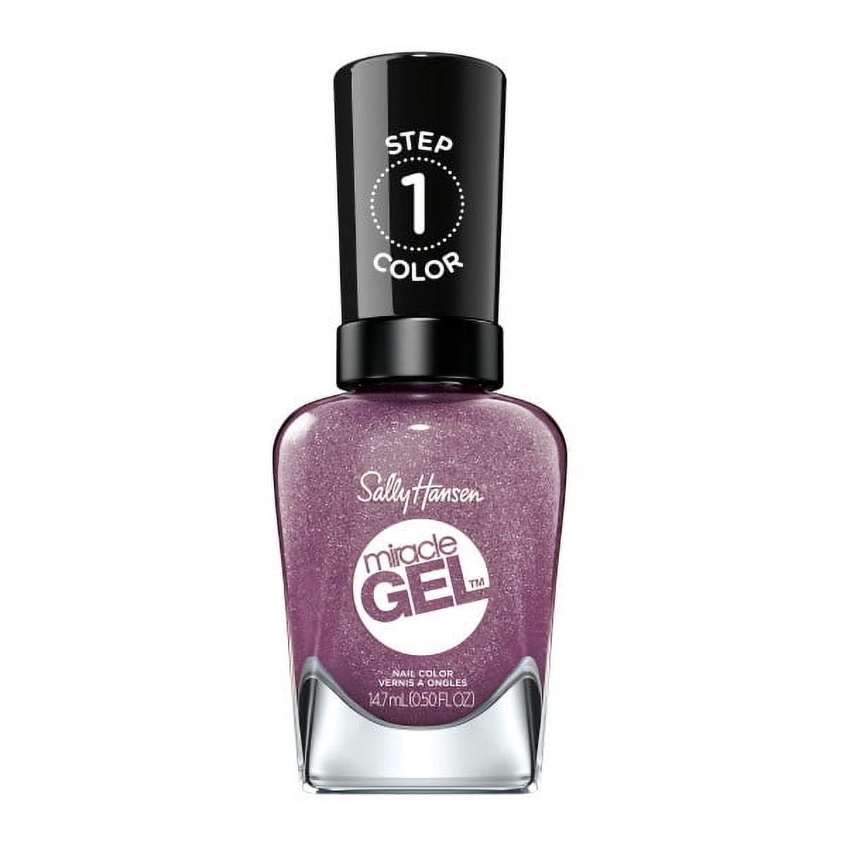 Sally Hansen Miracle Gel Nail Polish, Metro Midnight, 0.5 fl oz