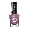 thumbnail interactive-video image 1 of Sally Hansen Miracle Gel Nail Color Polish, Metro Midnight, 0.5 fl oz, No UV Lamp Needed, Vegan, 1 of 12
