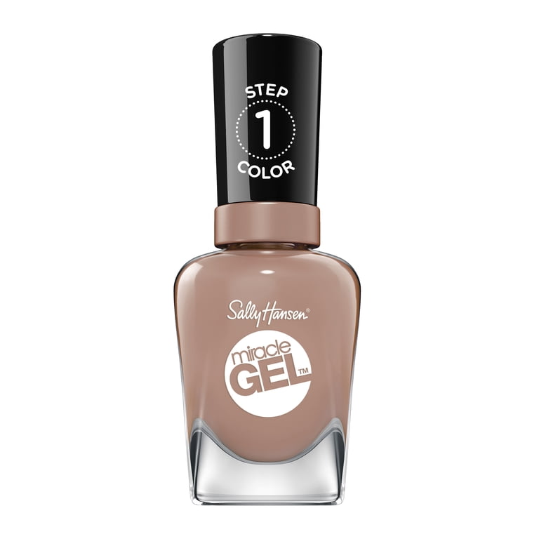 Sally Hansen Miracle Gel Nail Color Polish Mocha Me Crazy Vegan