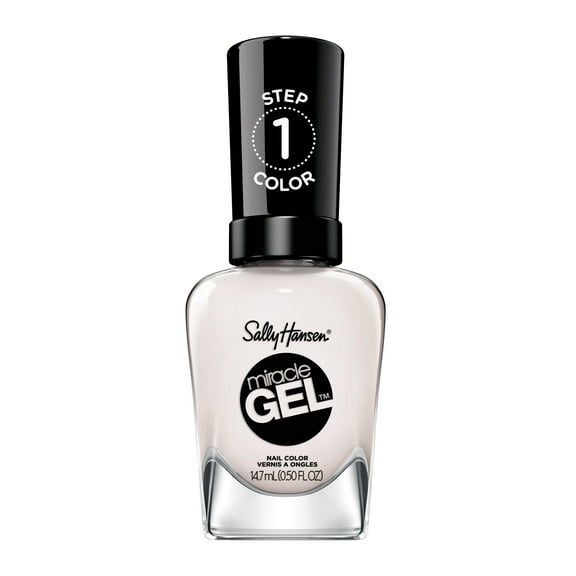 Sally Hansen Miracle Gel Nail Color Polish, Ski Bunny, 0.5 fl oz, No UV Lamp Needed, Vegan