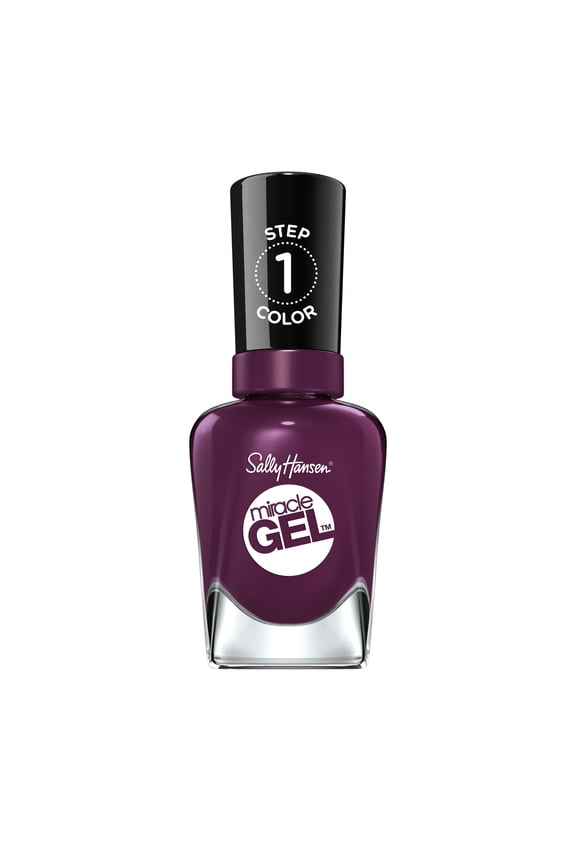 Miracle Gel Nail Color, Wild For Violet, 0.5 oz, At Home Gel Nail Polish, Gel Nail Polish, No UV Lamp Needed, Long Lasting, Chip Resistant