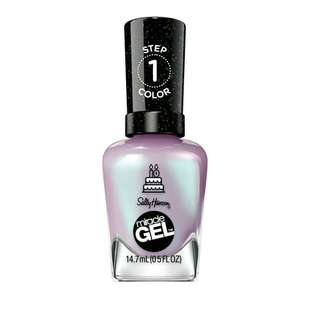 Sally Hansen Miracle Gel Nail Polish, 532 Affairy to Remember, 0.5 fl oz, No UV Lamp Needed
