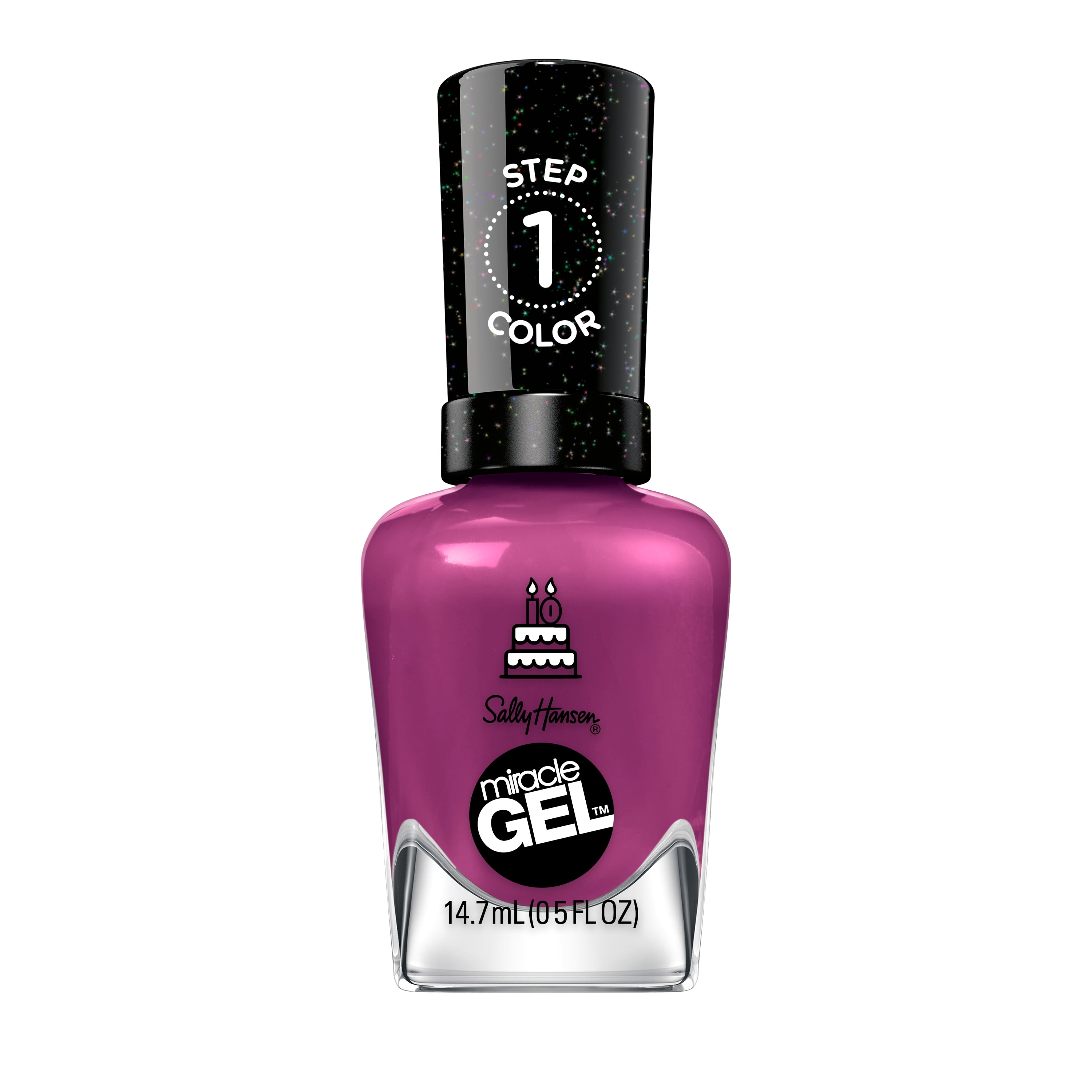 Sally Hansen Miracle Gel Nail Polish 533 Brewberry 0.5 fl oz No UV