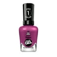 thumbnail interactive-video image 1 of Sally Hansen Miracle Gel Nail Polish, 533 Brewberry, 0.5 fl oz, No UV Lamp Needed, 1 of 12