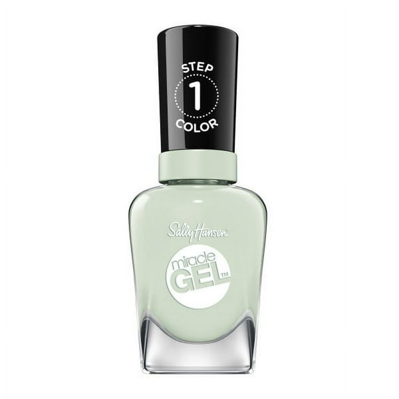 Sally Hansen Miracle Gel Nail Polish, 690 Sweet Pea, 0.5 fl oz, No UV Lamp Needed