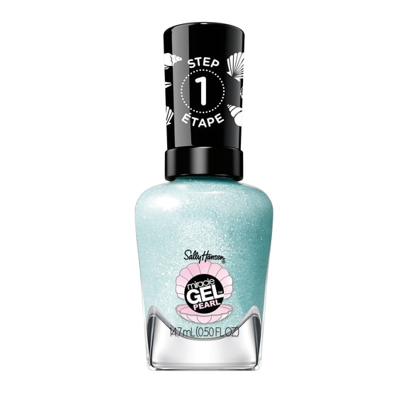 Sally Hansen Miracle Gel Nail Polish, 903 Seas the Day, 0.5 fl oz, No UV Lamp Needed