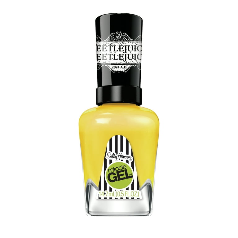 Sally Hansen Miracle Gel Nail Polish, Beetlejuice Collection