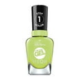 thumbnail image 1 of Sally Hansen Miracle Gel Nail Polish, Electri-Lime (Neon), 0.50 fl oz, No UV Lamp Needed, Long Lasting, Chip Resistant, 1 of 6
