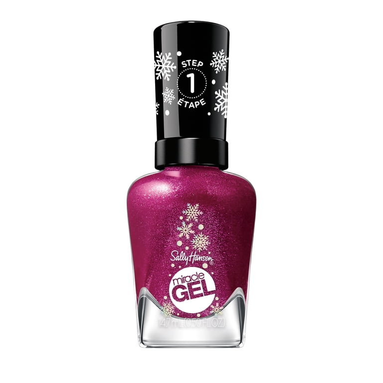 Sally Hansen Miracle Gel Nail Polish, Holiday Collection, Sugar