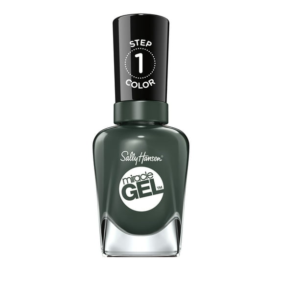 Sally Hansen Miracle Gel Nail Polish, Leaf Me Be,0.5 fl oz, No UV Lamp Needed