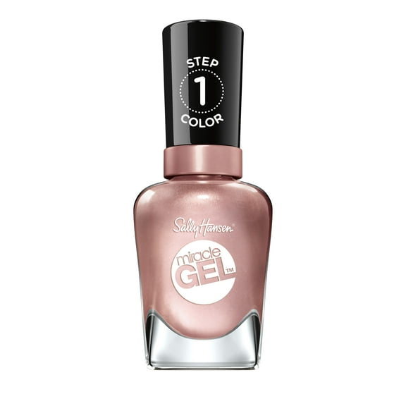 Sally Hansen Miracle Gel Nail Polish, Out of this Pearl, 0.5 fl oz, No UV Lamp Needed
