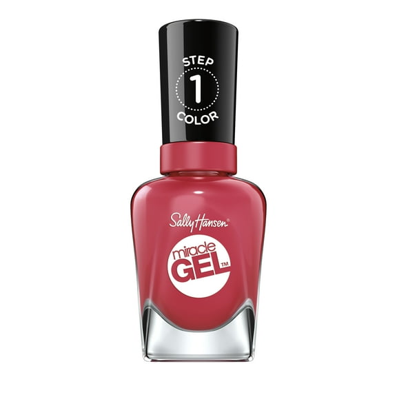 Sally Hansen Miracle Gel Nail Polish, Proper P-rose, 0.5 fl oz