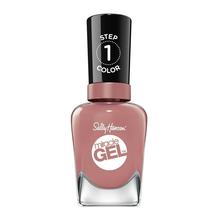 Sally Hansen Miracle Gel Nail Polish, Rose & Shine, 0.5 fl oz, No