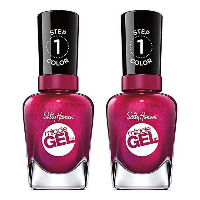 Sally Hansen Miracle Gel Nail Polish, Shade Mad Women 499 (Pack of 2