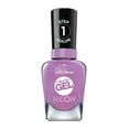 thumbnail image 1 of Sally Hansen Miracle Gel Nail Polish, Violet Voltage Neon, 0.5 fl oz, No UV Lamp Needed, 1 of 20