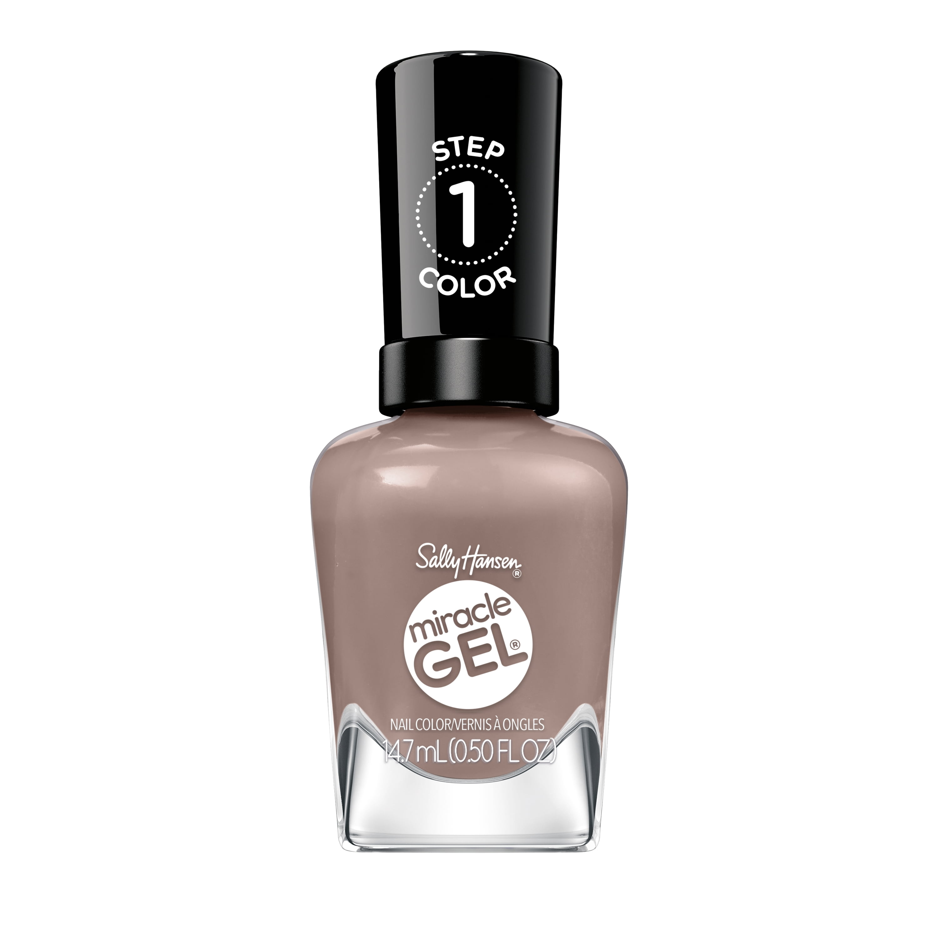 Sally Hansen Miracle Gel Nail Polish Supercharged Glam Steel the Scene .5oz