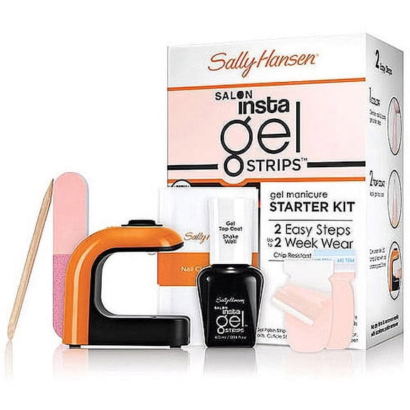 Sally Hansen Nail Polish Salon Insta Gel Kit, Shell We Dance, 0.419 Fl. Oz.