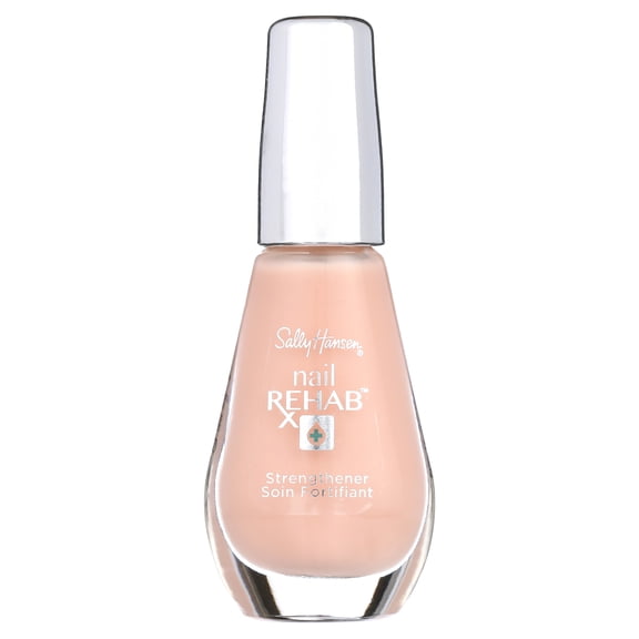 Sally Hansen Nail Rehab Treatment, 0.33 fl oz/10 ml, Strengthens & Protects Damaged Nails