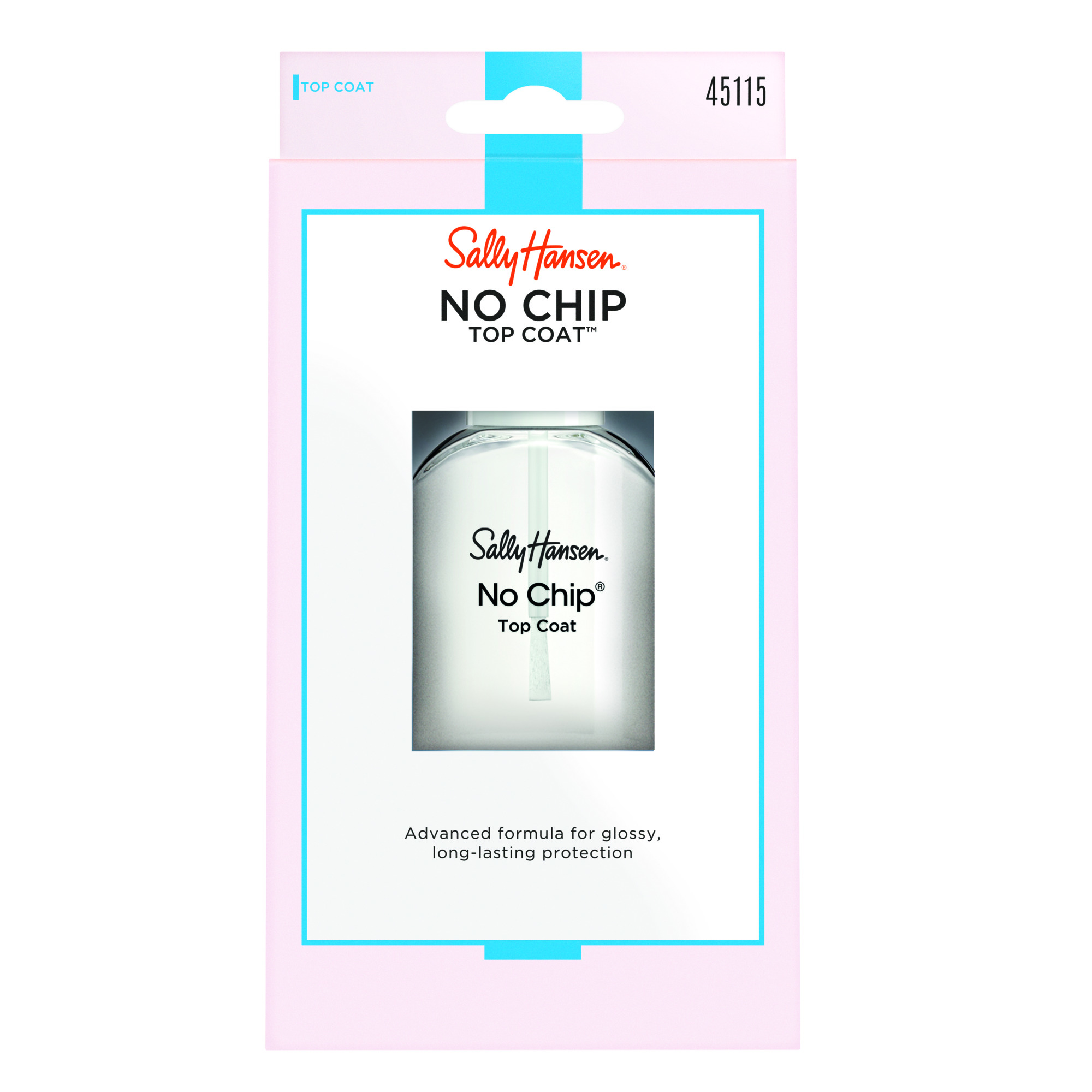 Sally Hansen No Chip® Acrylic, Glossy Nail Top Coat, 0.45 fl oz - image 1 of 2