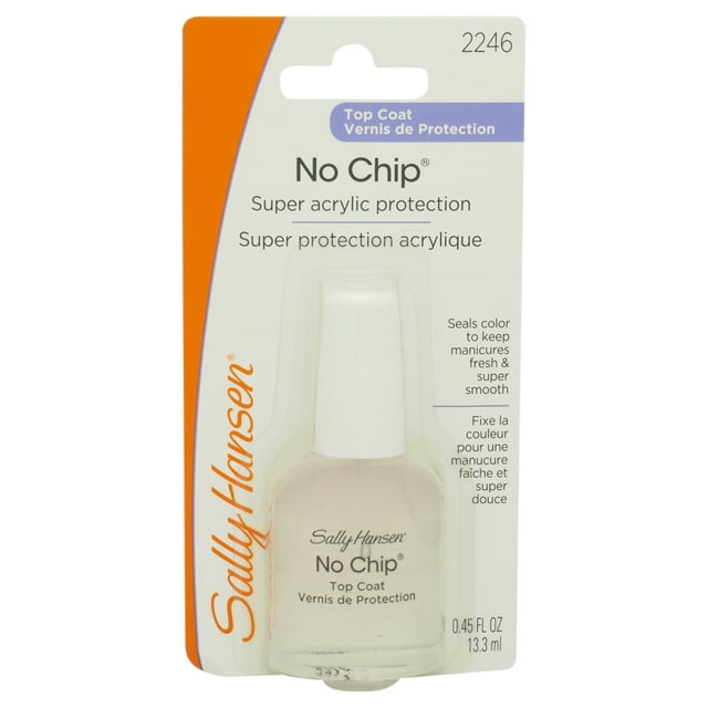 Sally Hansen No Chip Acrylic Top Coat, 0.45 Fluid Ounce []