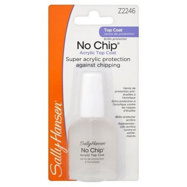 Sally Hansen No Chip Acrylic Top Coat, 0.45 Fluid Ounce []