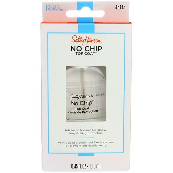 Sally Hansen No Chip Acrylic Top Coat .45 oz (Pack of 6)