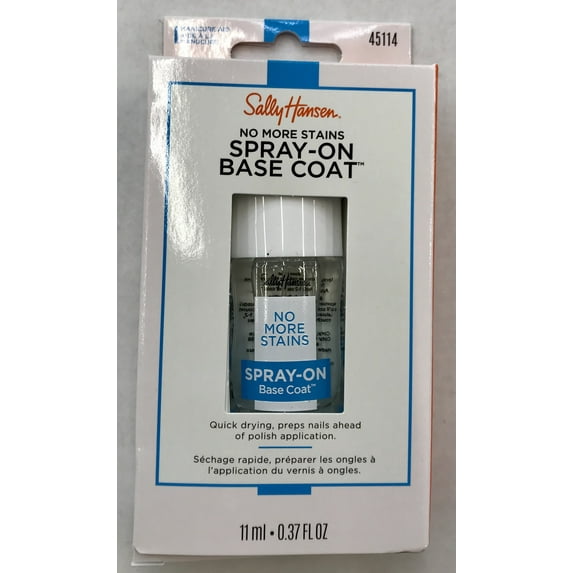 Sally Hansen No More Stains Spray On Base Coat - 45364 0.37 oz Base Coat