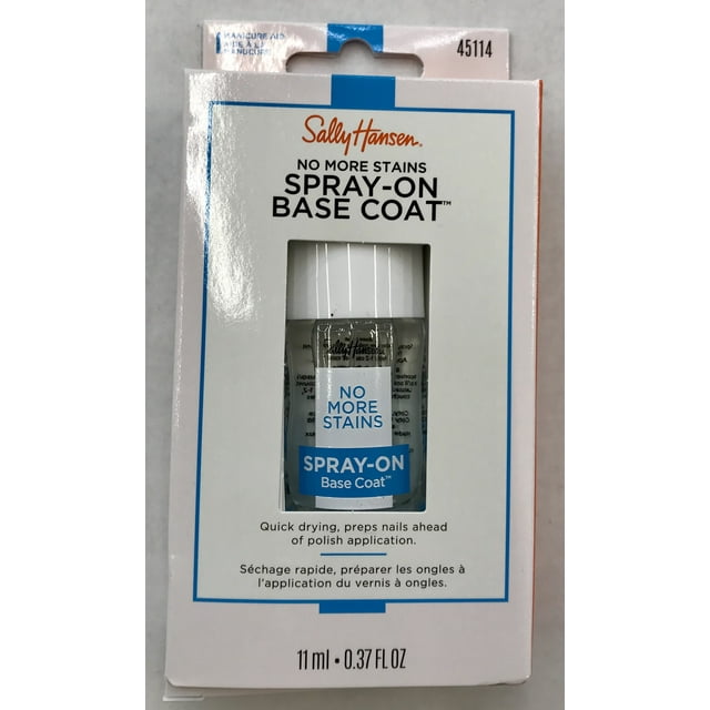 Sally Hansen No More Stains Spray On Base Coat - 45364 0.37 oz Base Coat