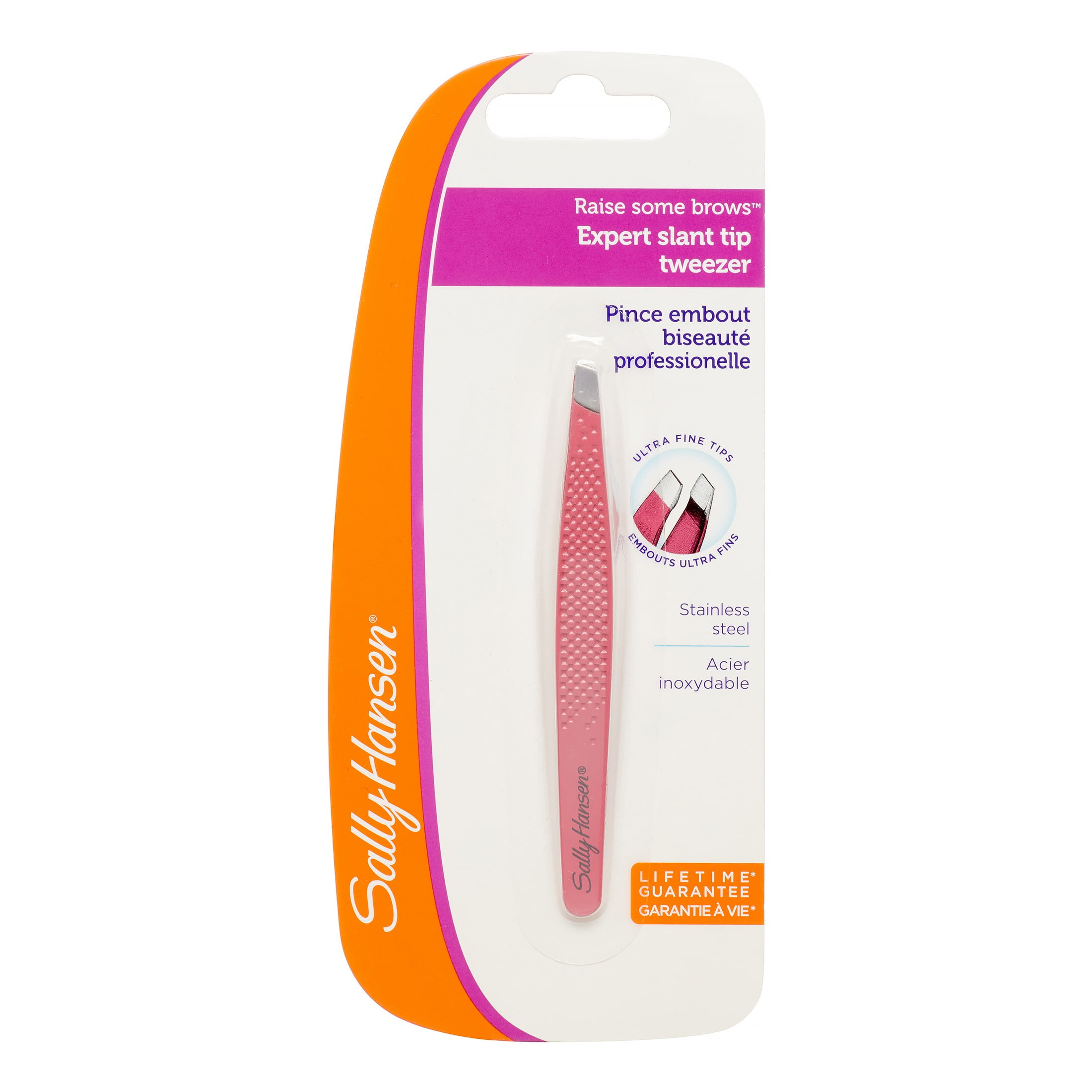 Sally Hansen Raise Some BrowsSlant Tip Tweezer with Platform, Eyebrow