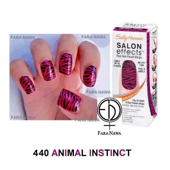 Sally Hansen SALON Effects Real Nail Polish Strips,