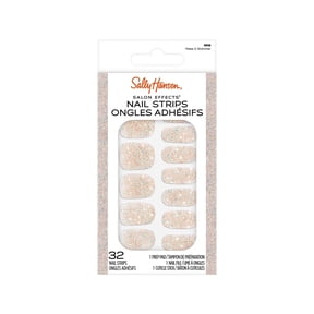 Sally Hansen Salon Effects Gloss Nail Strips, Make It Shimmer, 32pcs