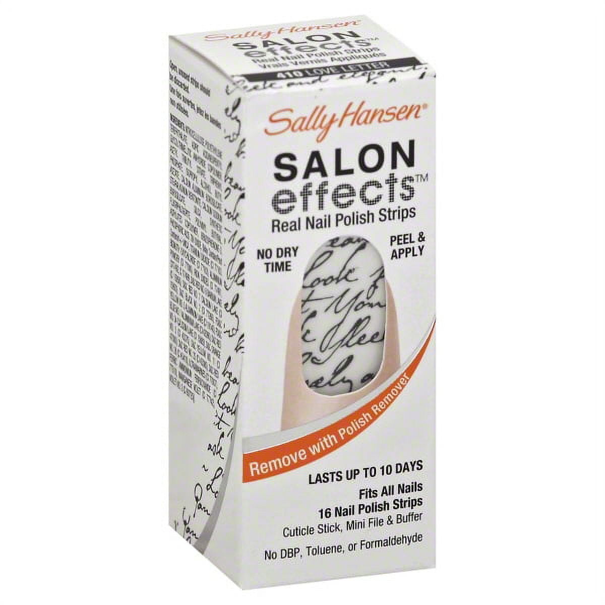 Sally Hansen Salon Effects Nail Polish Strips, 16 ea