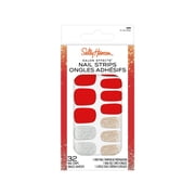 PR Sally Hansen Salon Effects Nail Strips, A-List Ruby, 32pcs