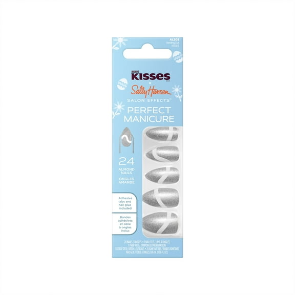 Sally Hansen Salon Effects Perfect Manicure x Hershey's Kisses - Handing Out Kisses