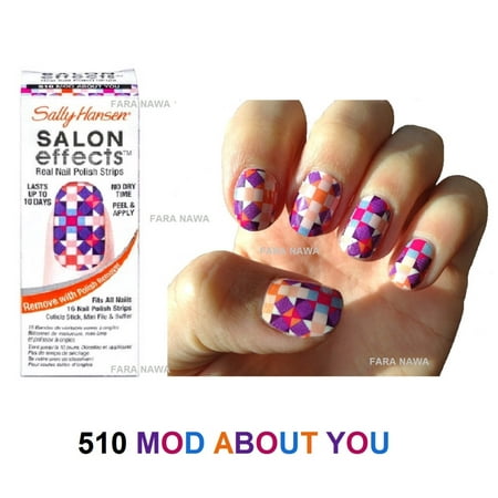 Sally Hansen Salon Effects Real Nail Polish Strips, 1 ea