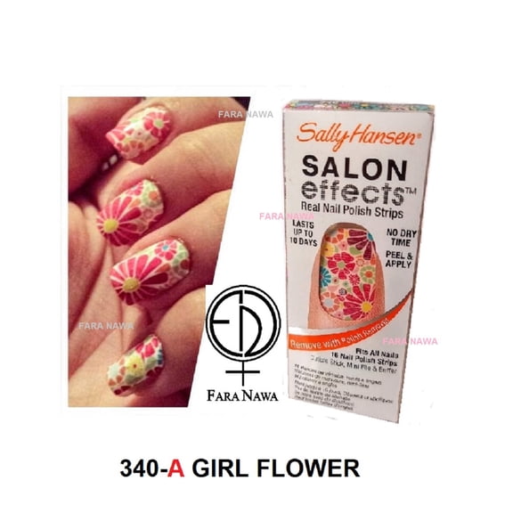 Sally Hansen Salon Effects Real Nail Polish Strips, 16 ea