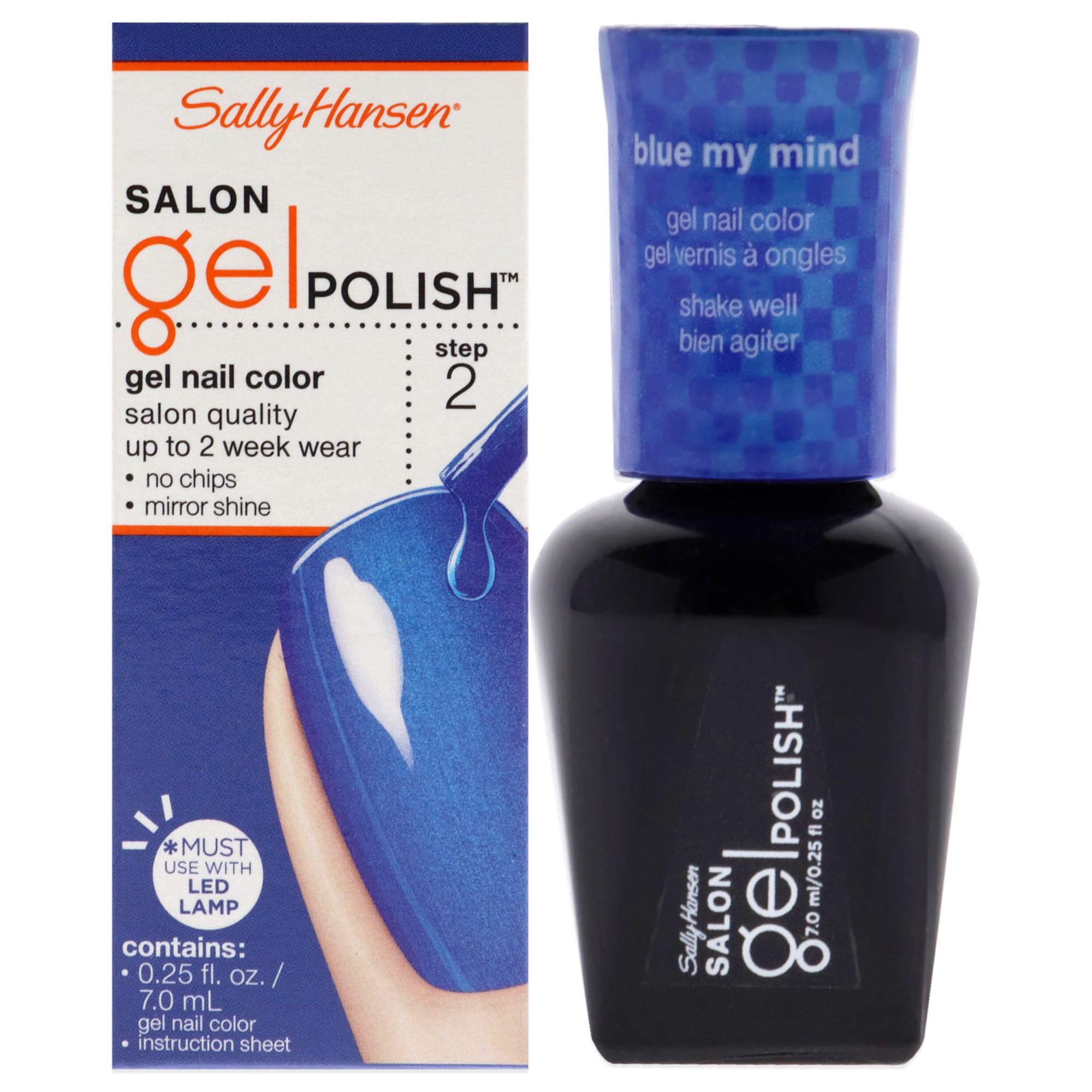 Sally Hansen Salon Gel Polish 266 Blue My Mind 0.25 oz Nail Polish