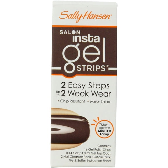 SALLY HANSEN Pro Salon Insta-Gel Strips Manicure (Combo Kit Set)