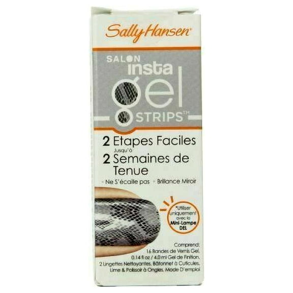 Sally Hansen Salon Insta Gel Strips, Perfect Poison, 16 Ounce
