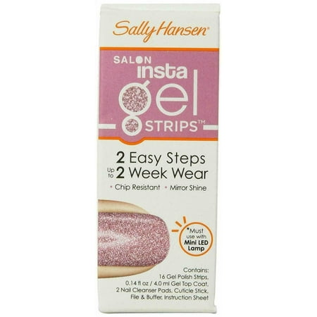 Sally Hansen Salon Insta Gel Strips 430 Pinkies Up! - 16 CT