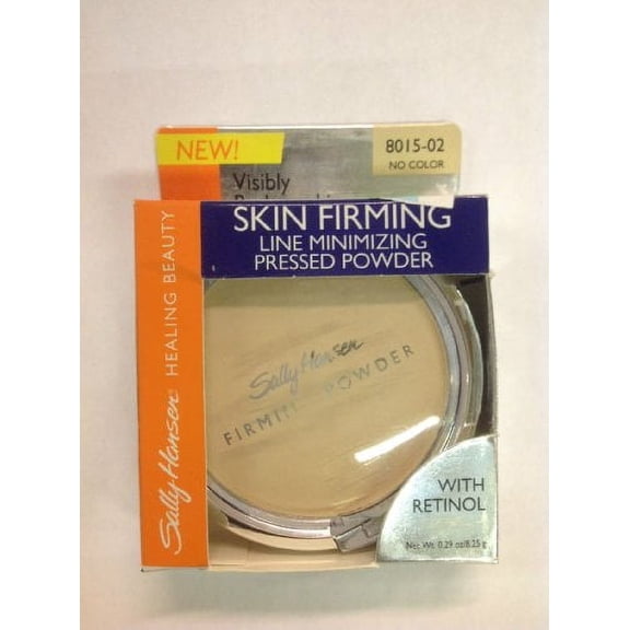 Sally Hansen Skin Firming Line Minimizing Pressed Powder No Color 8015-02.